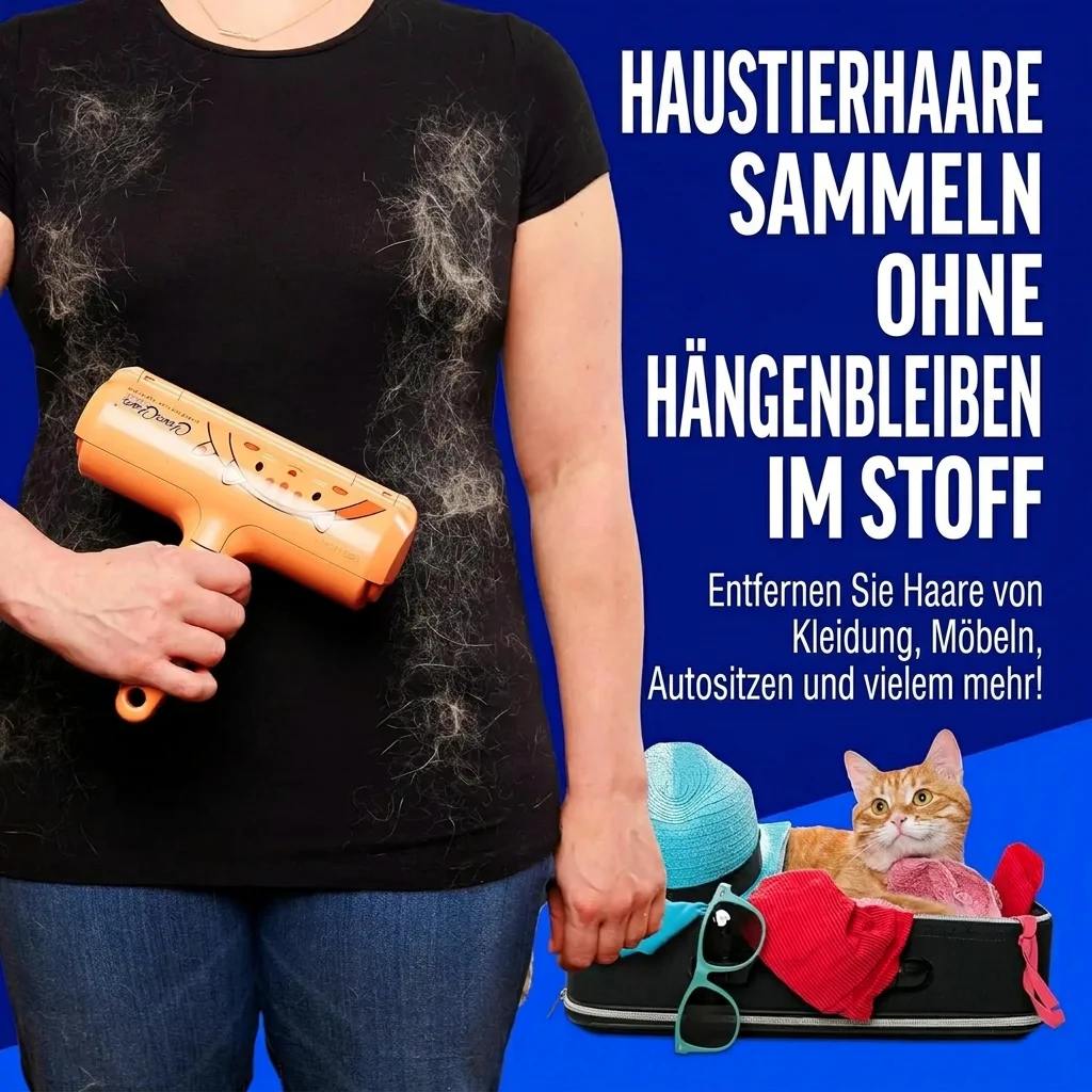 chom chom rolle tierhaare entfernen